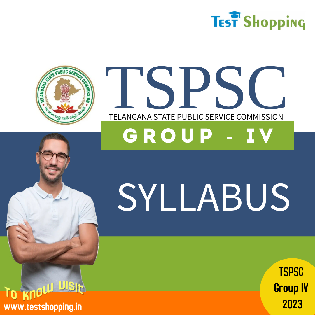 Telangana State PSC Group IV Syllabus